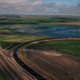 Illustration for article titled Gorgeous Aerial Photos Capture the Ironic Beauty of Fracking